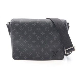 Louis Vuitton Shoulder Bag District PM Monogram Eclipse